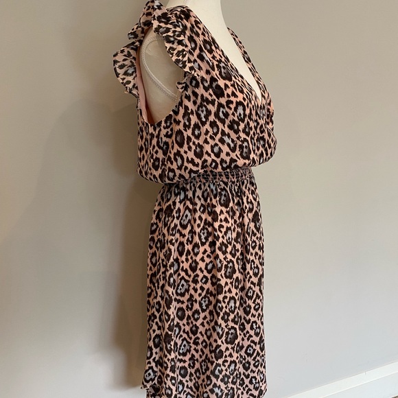 Adelyn Rae leopard blush dress - Picture 3 of 7